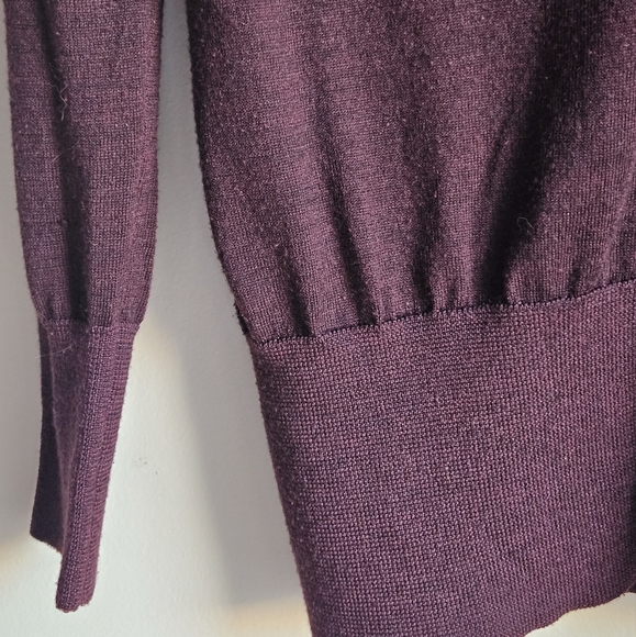 Loft V-Neck Button-Down Cardigan in Women's Small - Picture 5 of 14